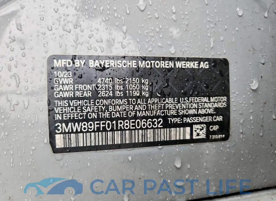 3MW89FF01R8E06632# 12
