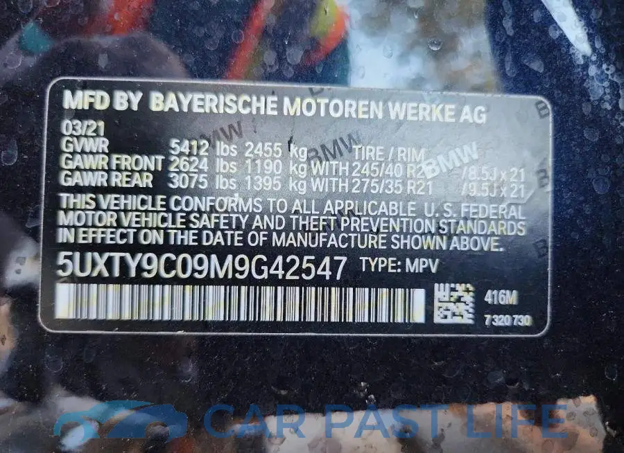 5UXTY9C09M9G42547# 13