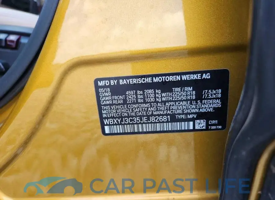 WBXYJ3C35JEJ82681# 13