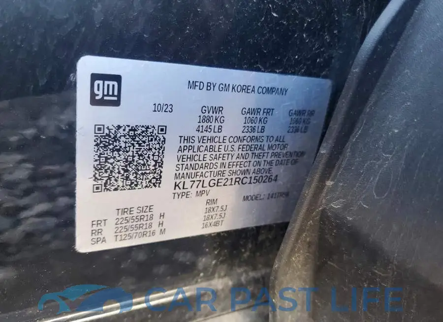 KL77LGE21RC150264# 13