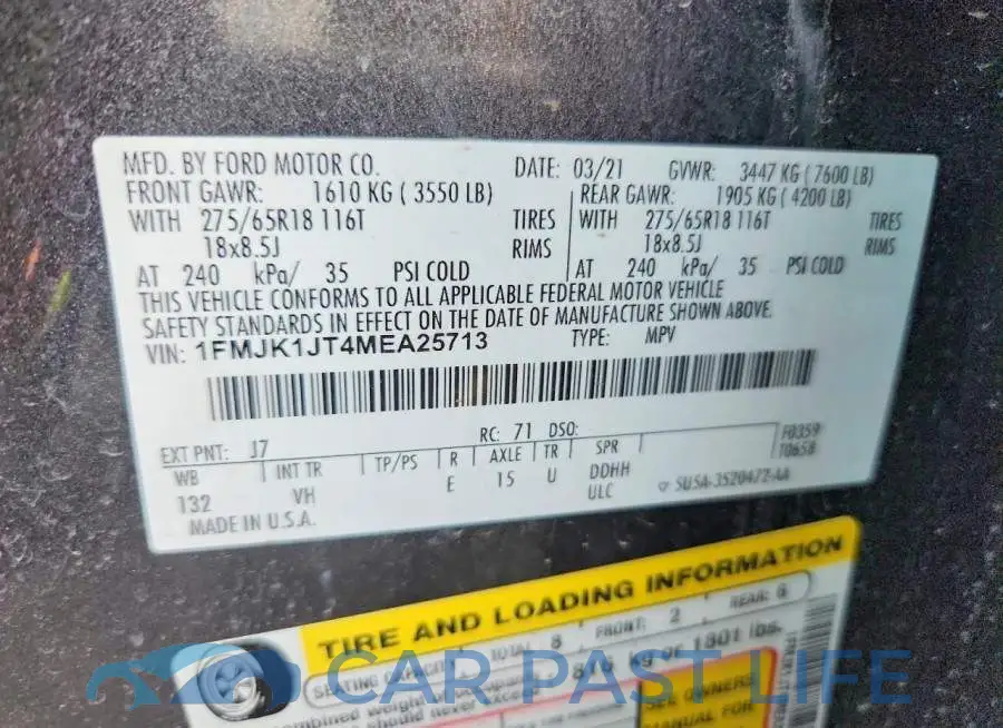 1FMJK1JT4MEA25713# 13