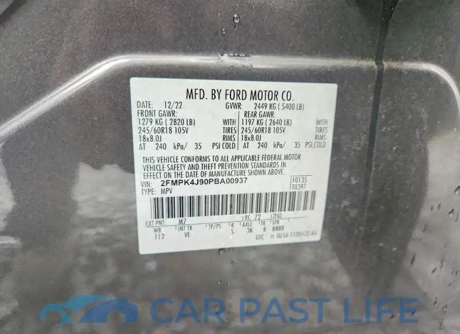 2FMPK4J90PBA00937# 12