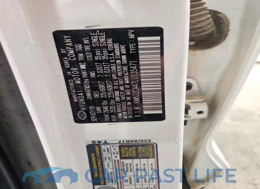 KM8J2CA47LU135471# 14