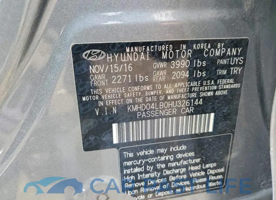 KMHD04LB0HU326144# 12