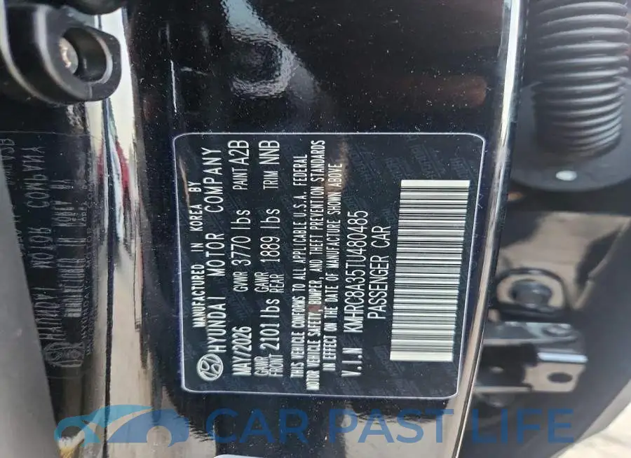 KMHRC8A35TU480485# 14