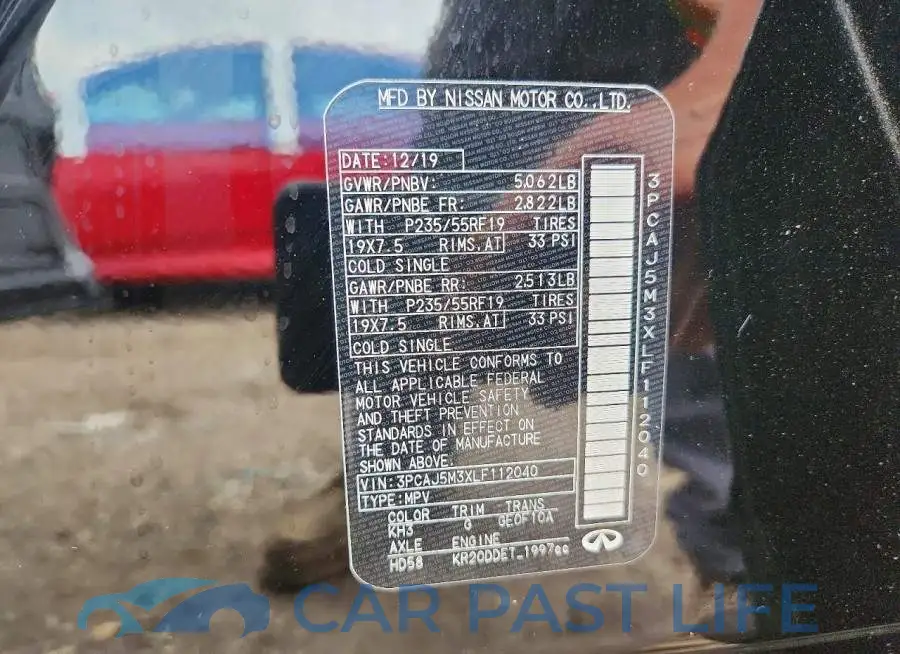 3PCAJ5M3XLF112040# 12
