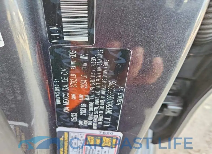 3KPF54AD0PE638786# 12