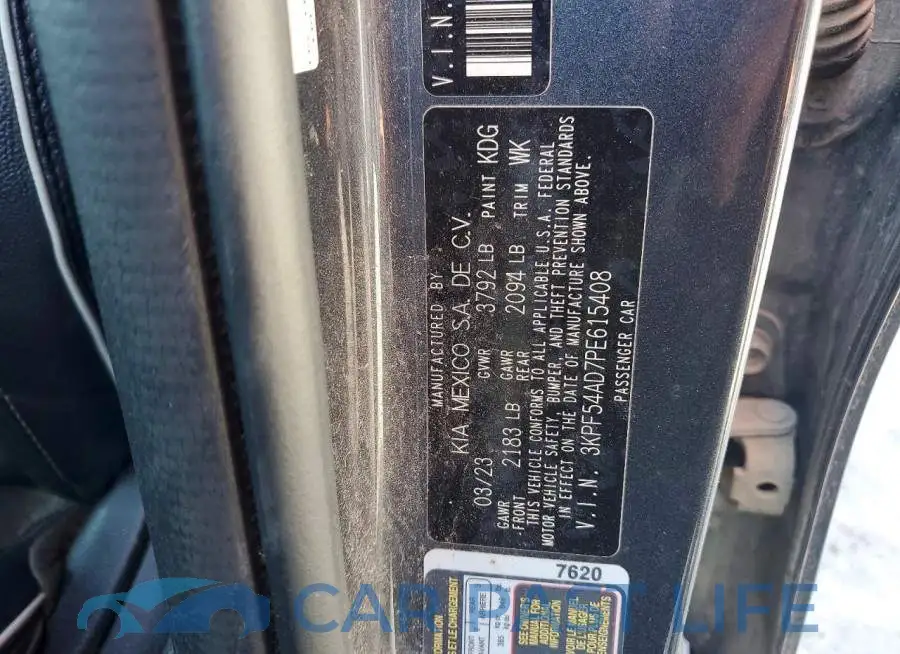 3KPF54AD7PE615408# 12