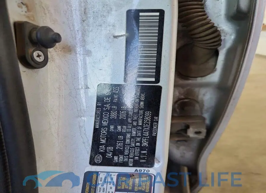 3KPFL4A7XJE258099# 12