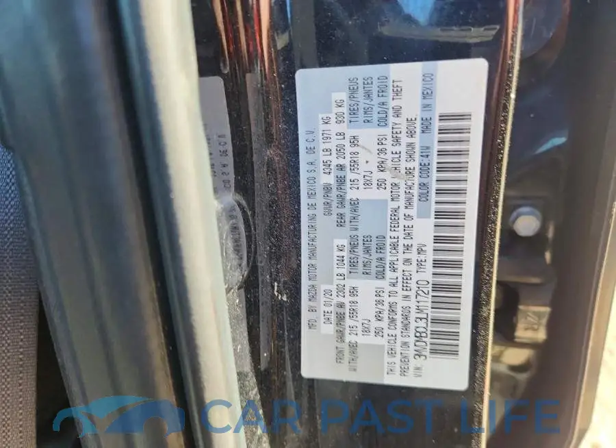 3MVDMBCL3LM117210# 12