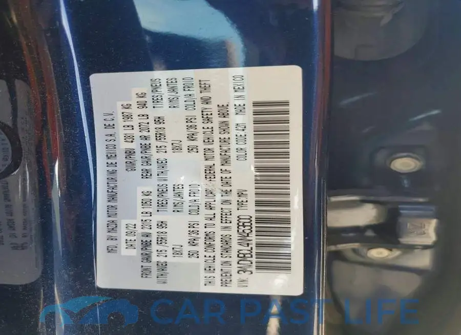 3MVDMBCL4NM453600# 12
