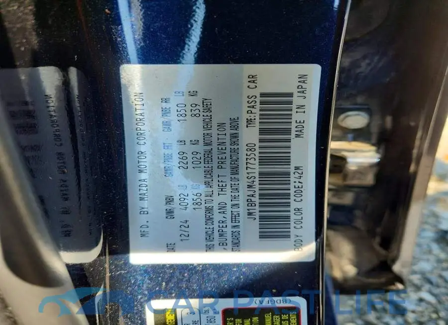 JM1BPAJM4S1773580# 13