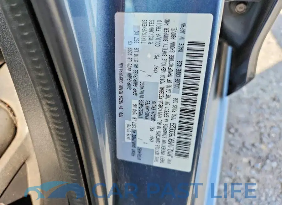 JM1GL1VM9K1500629# 12