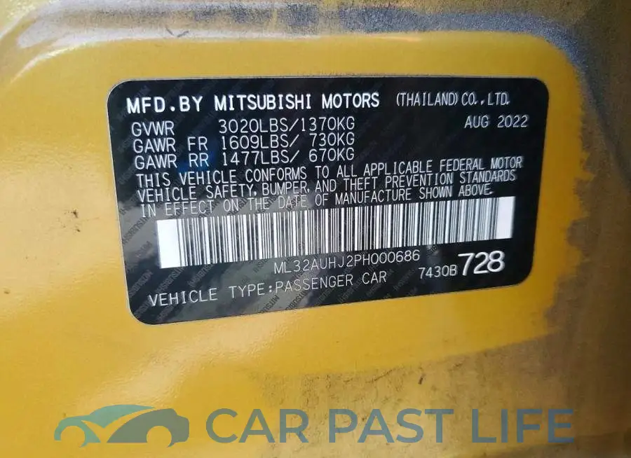 ML32AUHJ2PH000686# 12