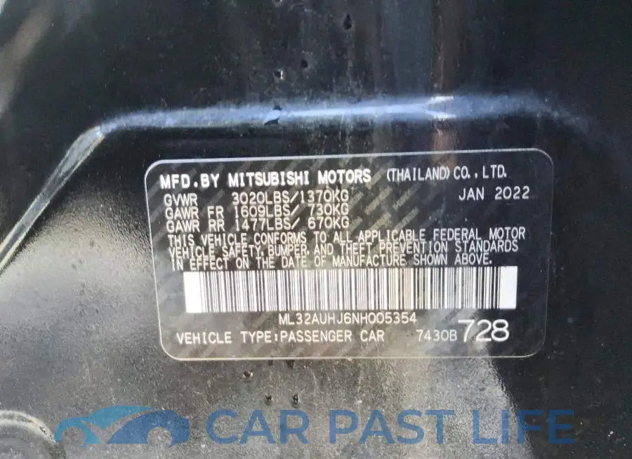 ML32AUHJ6NH005354# 12