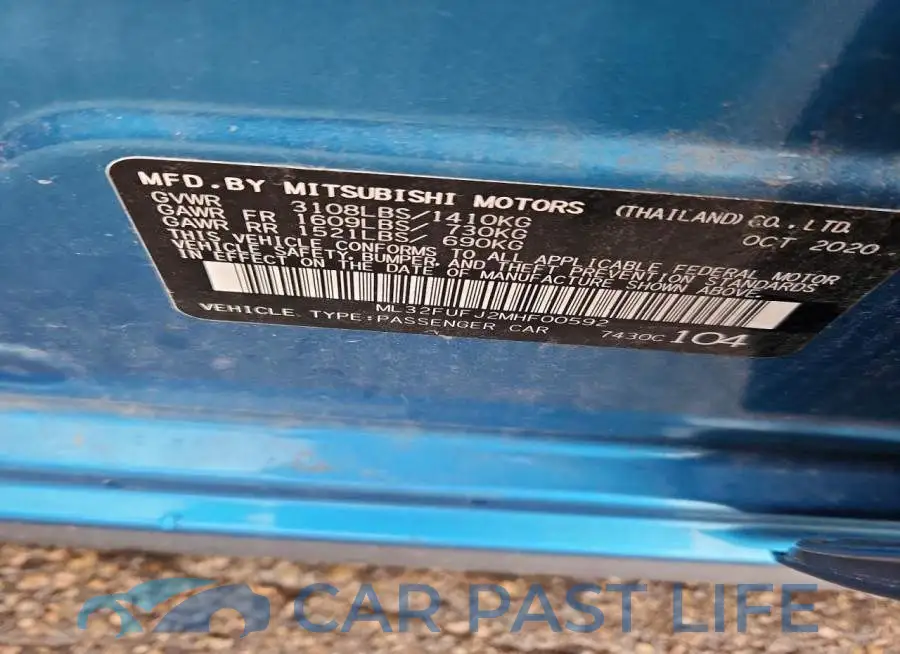 ML32FUFJ2MHF00592# 12