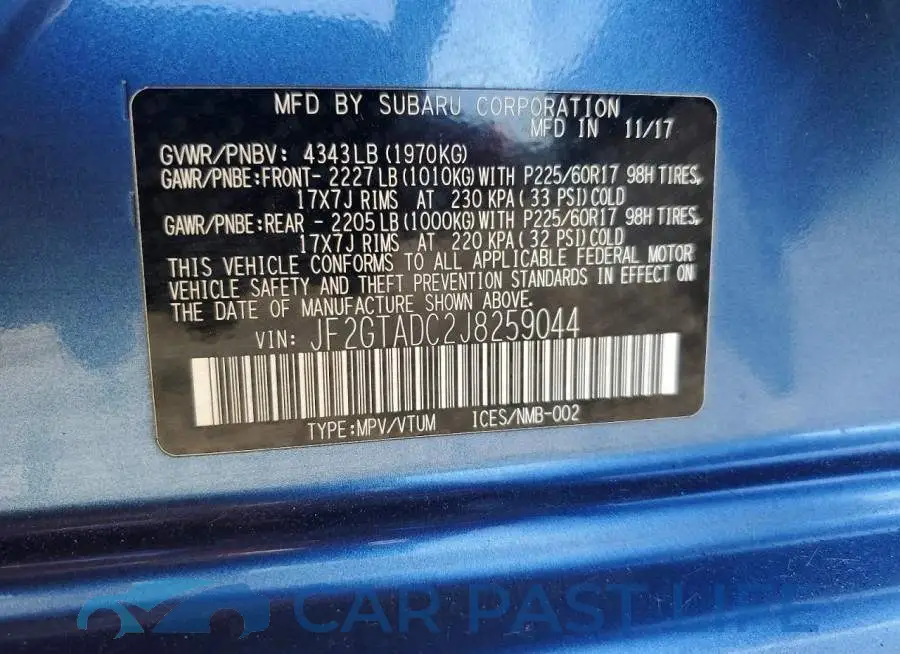 JF2GTADC2J8259044# 13