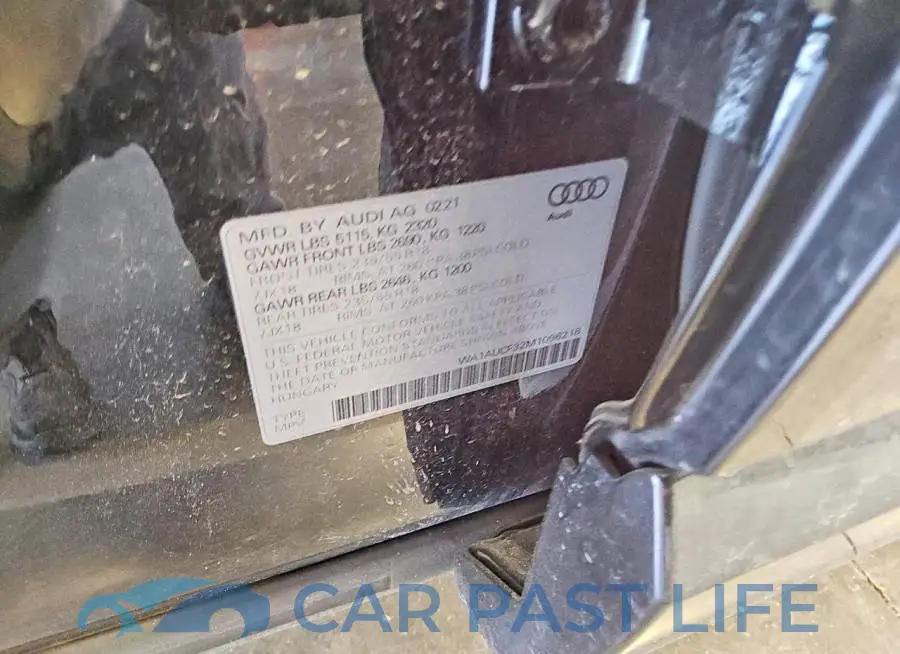 WA1AUCF32M1096218# 13