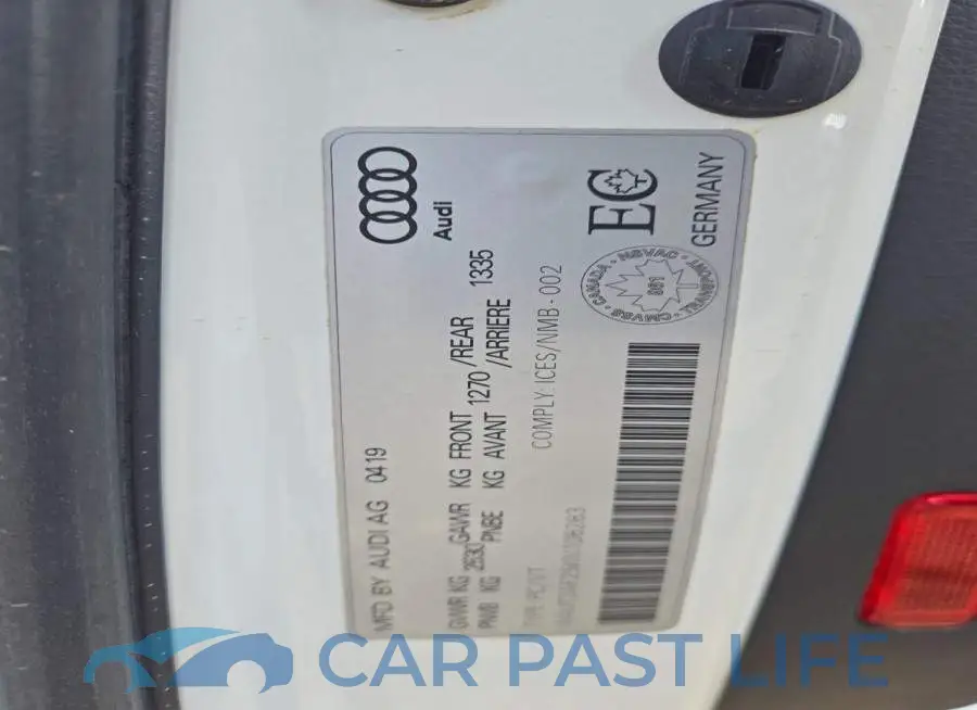 WAUT2AF25KN108283# 13