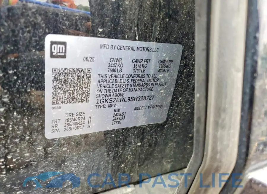 1GKS2ERL9SR328727# 13