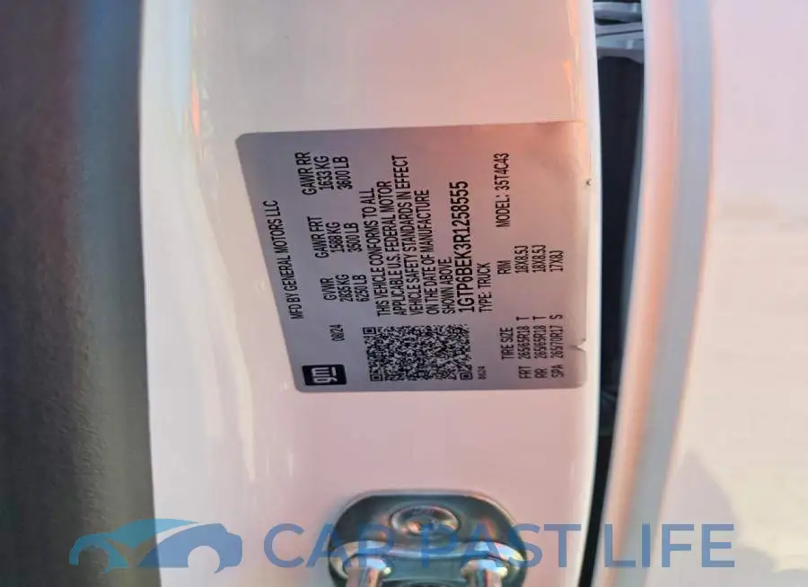 1GTP6BEK3R1258555# 13