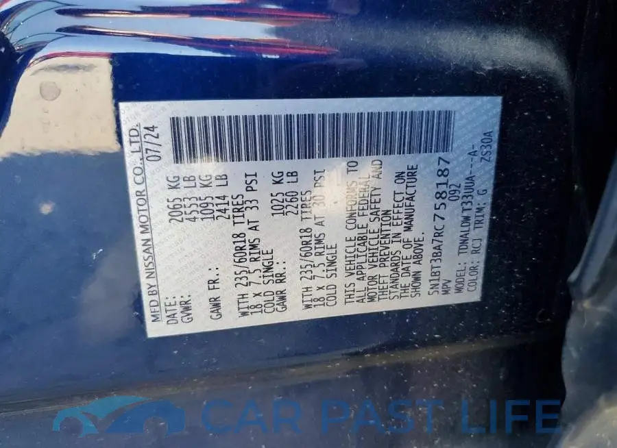 5N1BT3BA7RC758187# 12