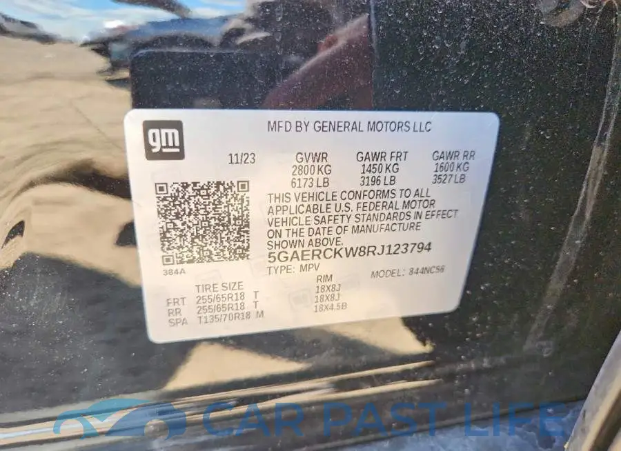 5GAERCKW8RJ123794# 13