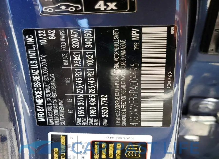 4JGDM2EB2PA004496# 14