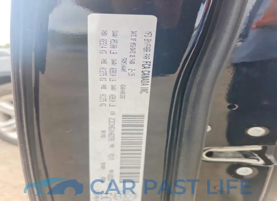 2C3CDXBG1KH623781# 12