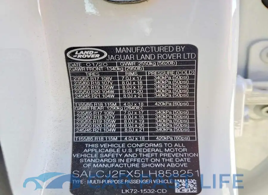 SALCJ2FX5LH858251# 13