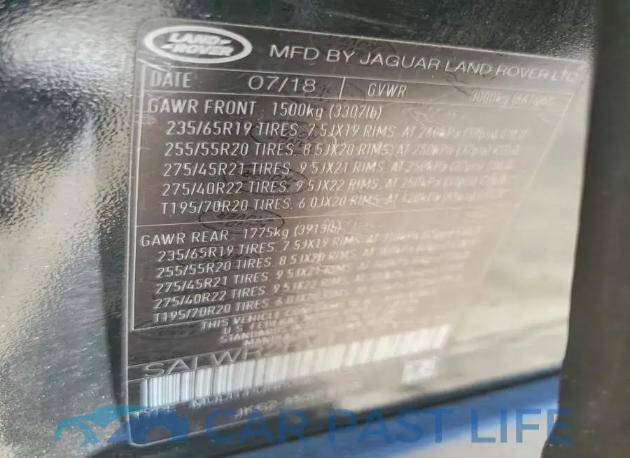 SALWR2RV1JA813815# 13