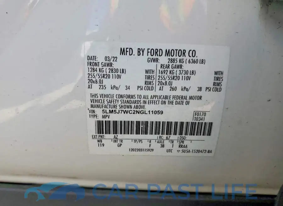 5LM5J7WC2NGL11059# 14