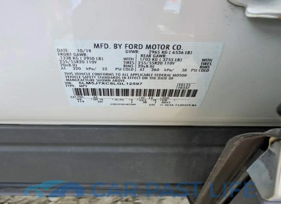 5LM5J7XC8LGL12597# 13