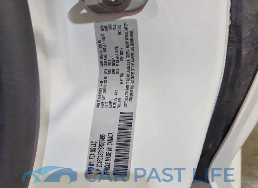 2C4RC1BG1SR507495# 13