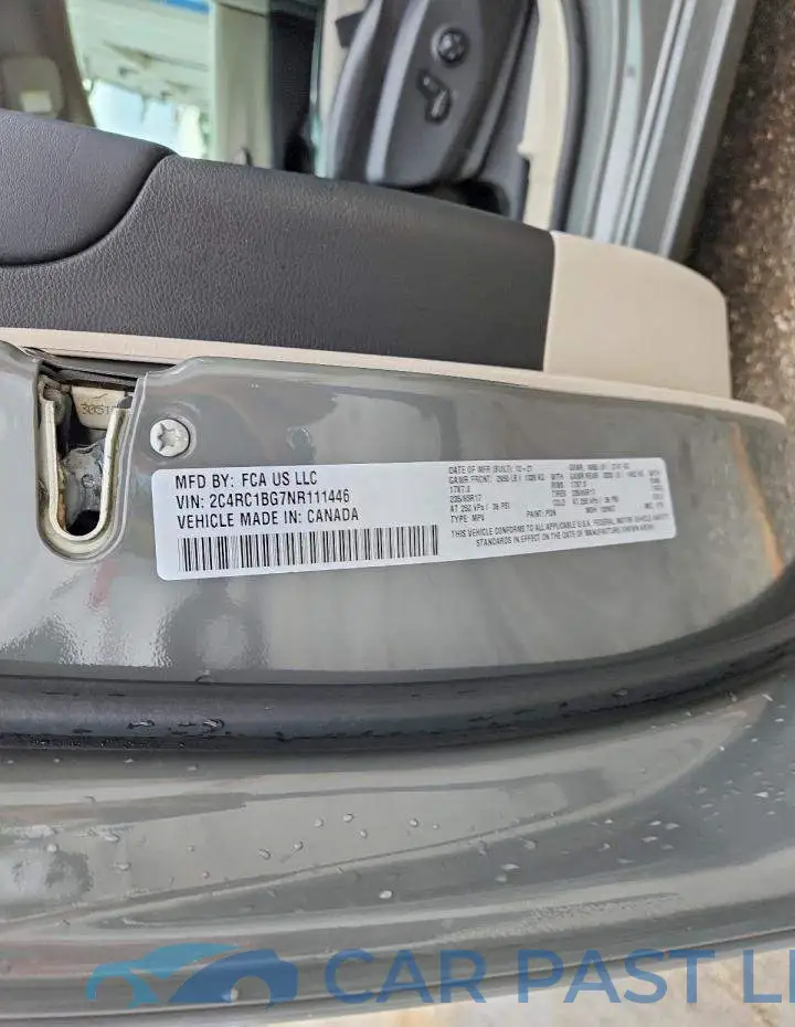 2C4RC1BG7NR111446# 13