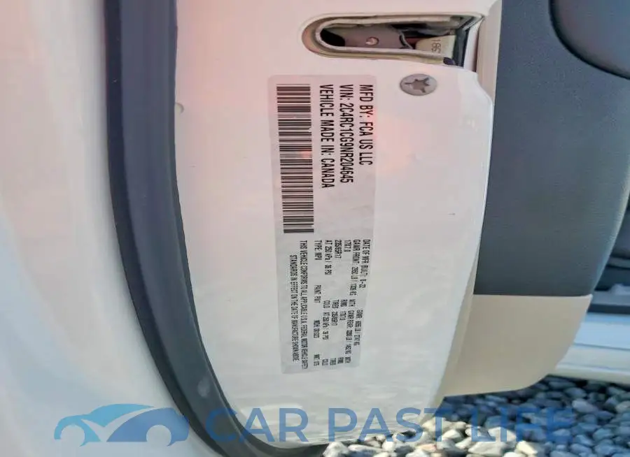 2C4RC1CG9NR204645# 14