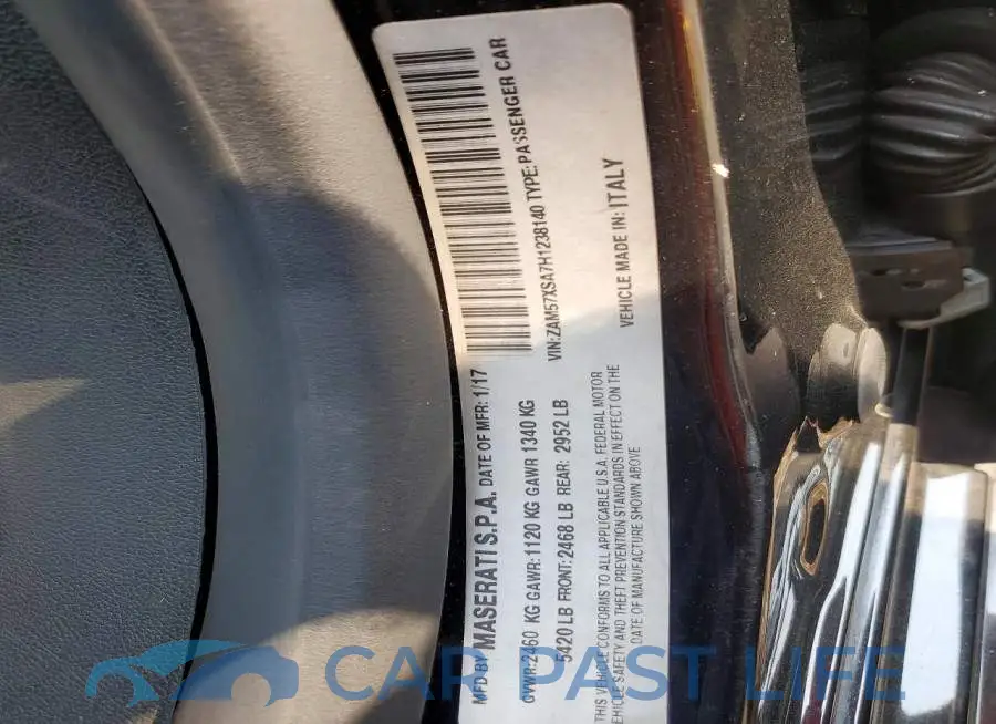 ZAM57XSA7H1238140# 12