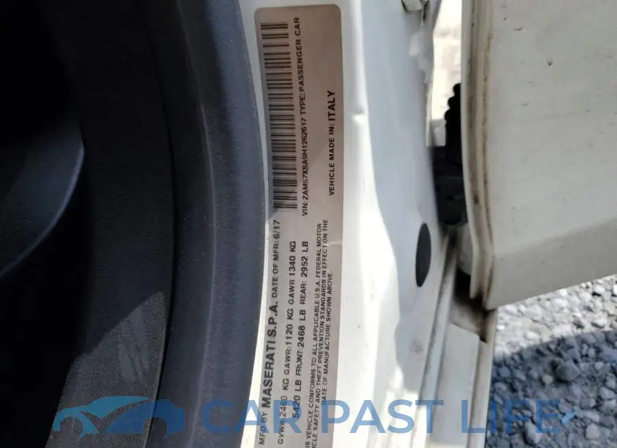 ZAM57XSA9H1262617# 12