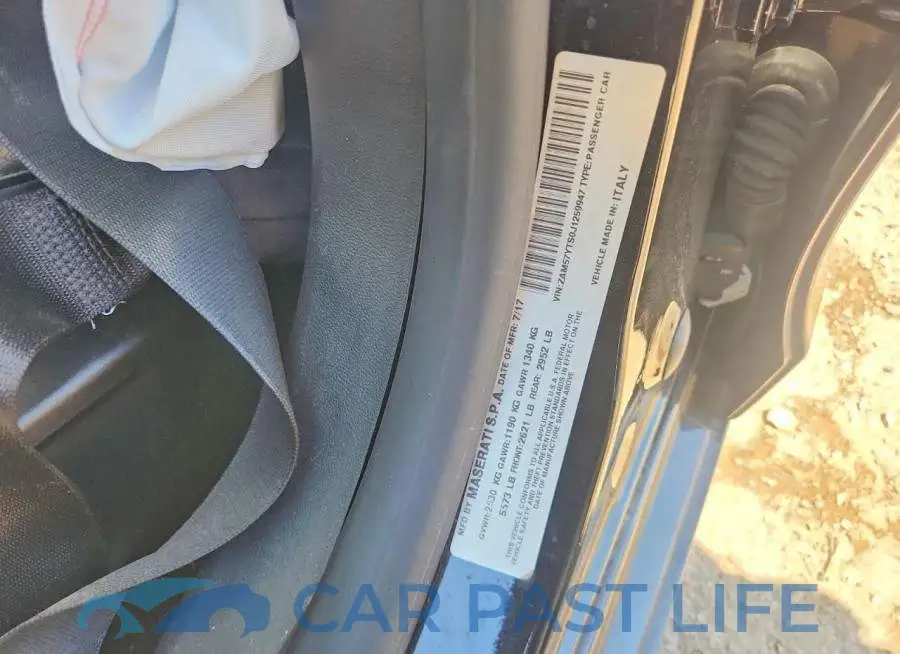 ZAM57YTS0J1259947# 12