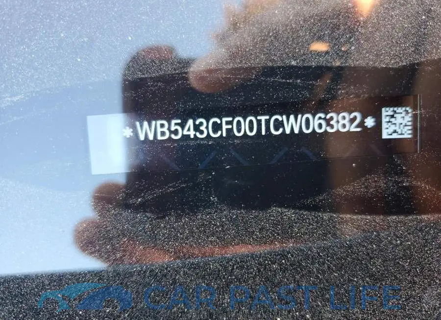 WB543CF00TCW06382# 12