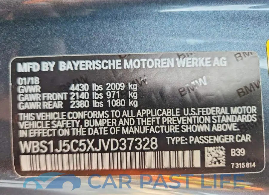 WBS1J5C5XJVD37328# 13