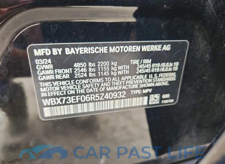WBX73EF06R5Z40932# 13