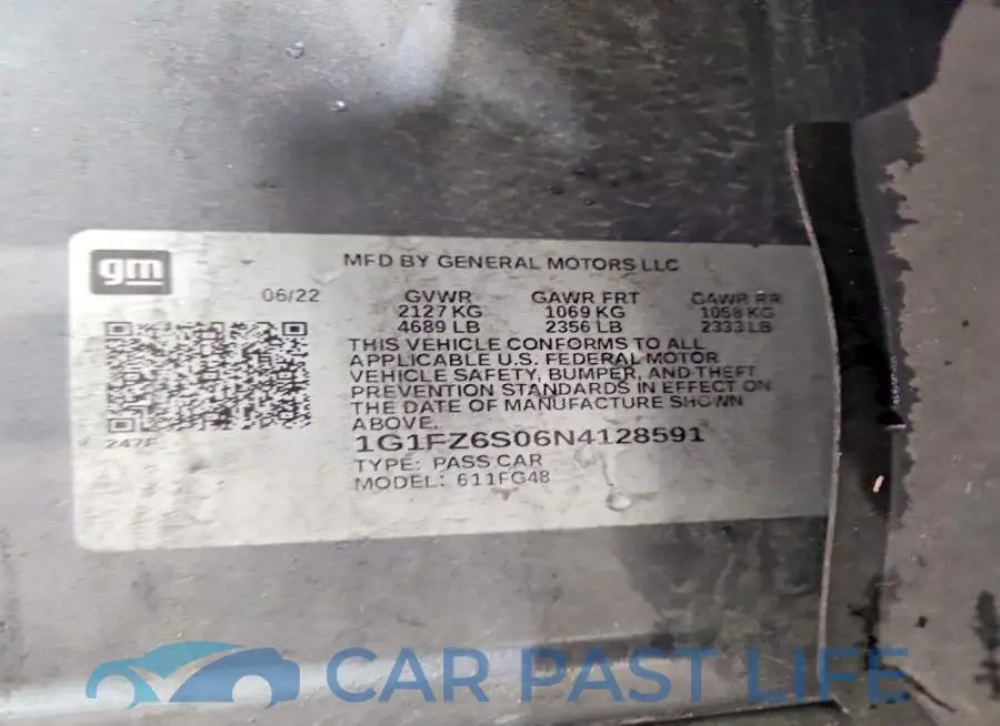 1G1FZ6S06N4128591# 13