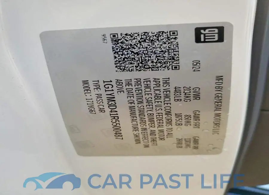 1G1YM3D41R5500487# 12