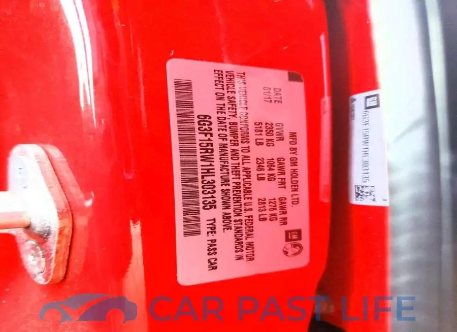 6G3F15RW1HL303135# 13