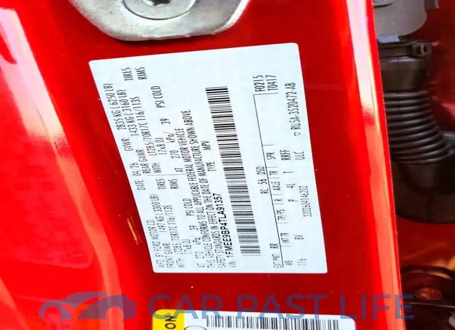 1FMEE9BP4TLA91357# 13