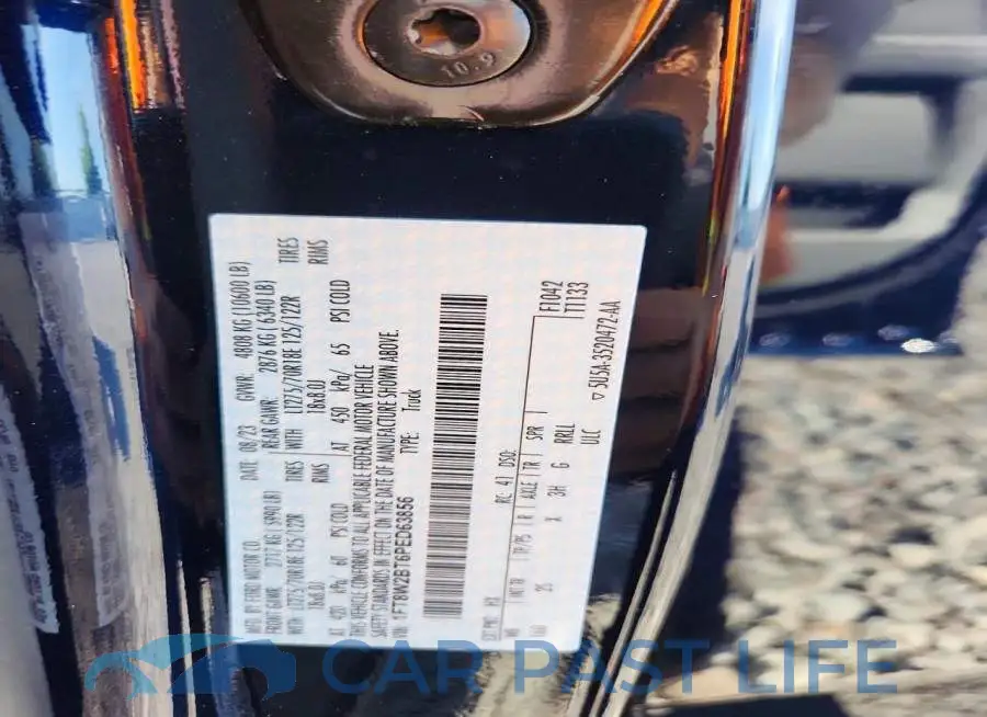 1FT8W2BT6PED63856# 12