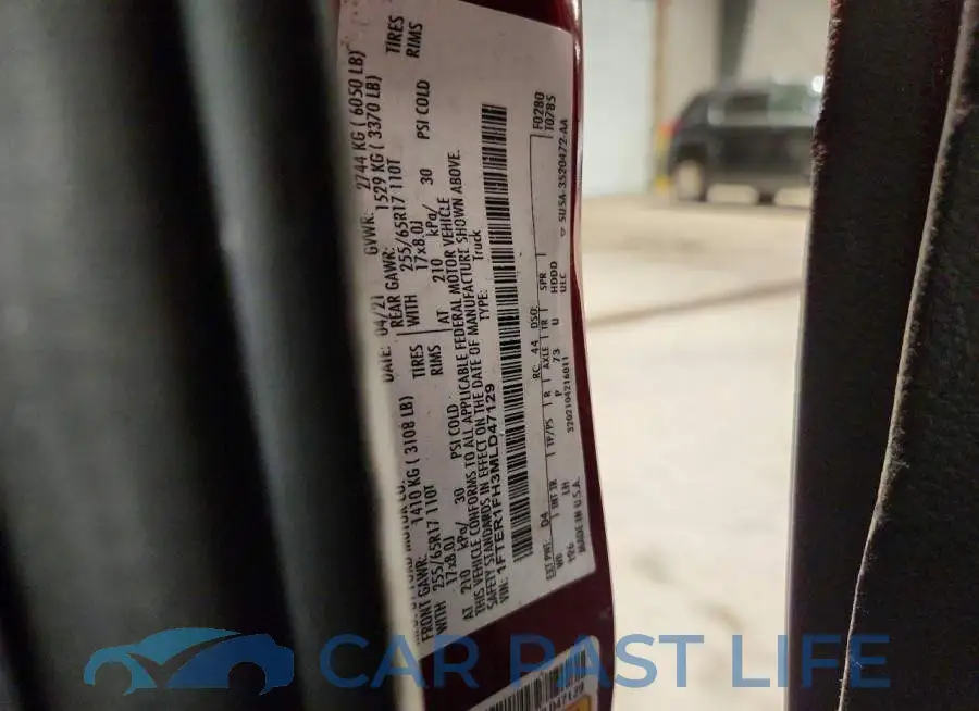 1FTER1FH3MLD47129# 12