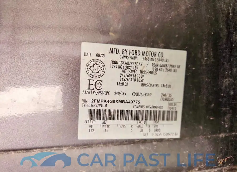 2FMPK4G9XMBA49775# 14