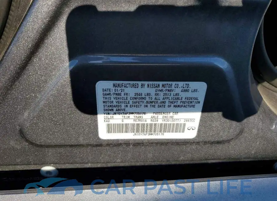 JN1EV7AP3MM705176# 12
